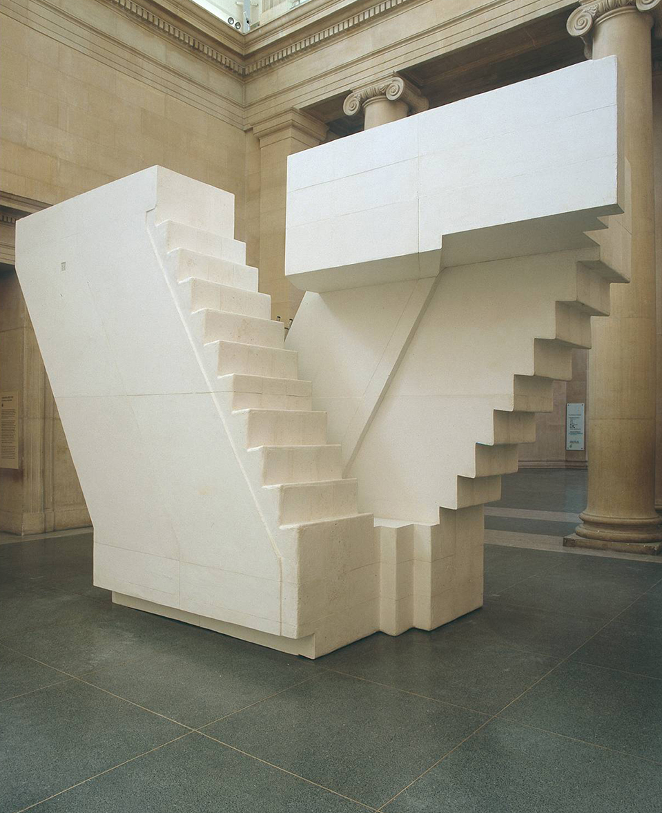 Untitled (Stairs) 2001 by Rachel Whiteread born 1963