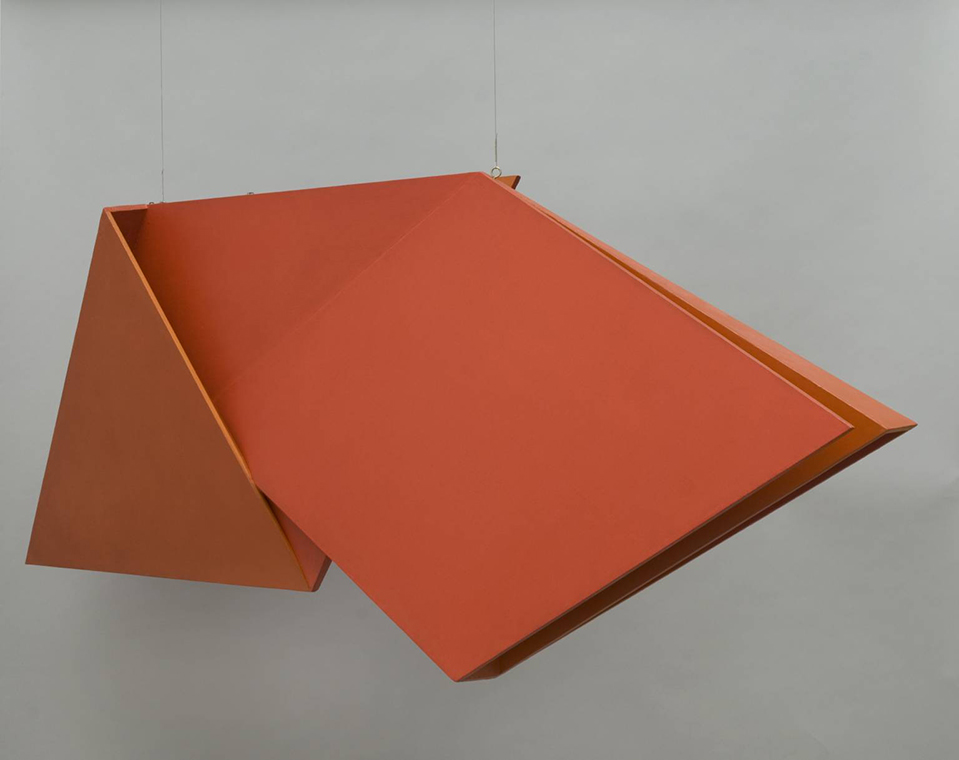 Spatial Relief (red) REL 036 1959 by Hélio Oiticica 1937-1980