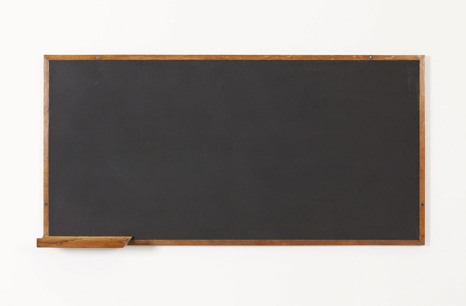 The Milanese. » Blackboard, 70 × 140 × 11.5 cm, Le Corbusier, 195659.