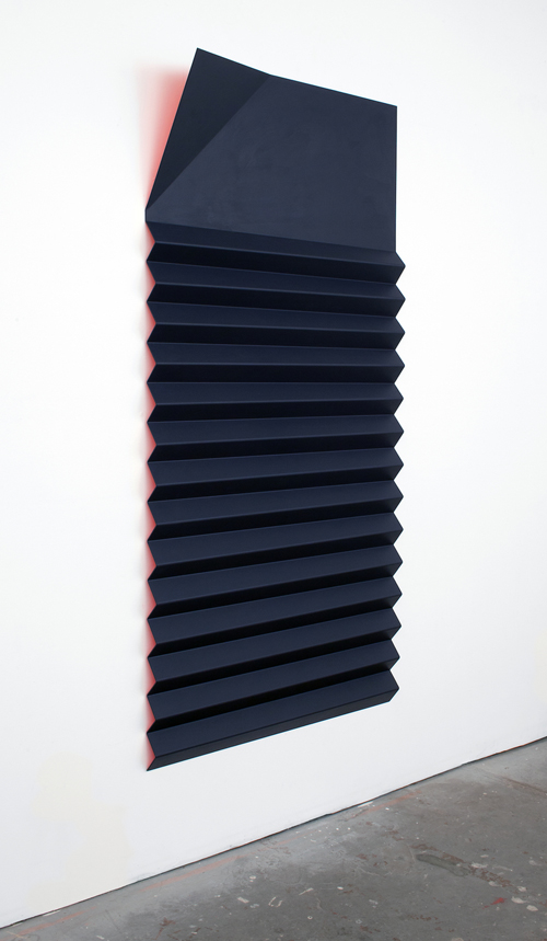 Lisa Williamson Red and Blue Bed Shade