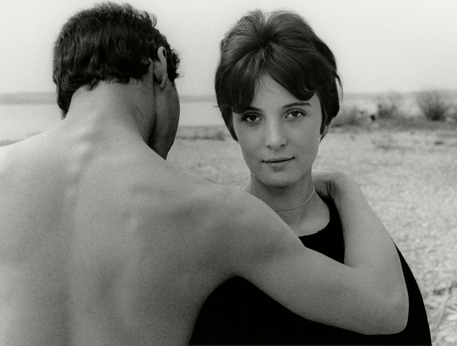 GERMANY. Bavaria. 1958. Couple at Lake Ammersee.  J-GE-AMM-001