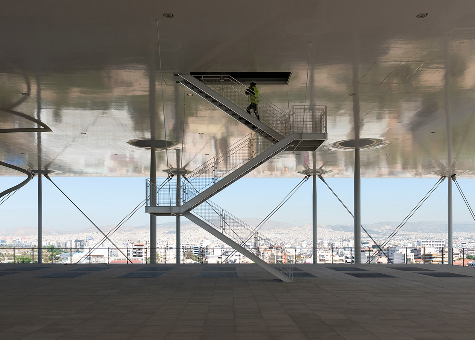 Renzo Piano Stavros Niarchos Foundation Stair