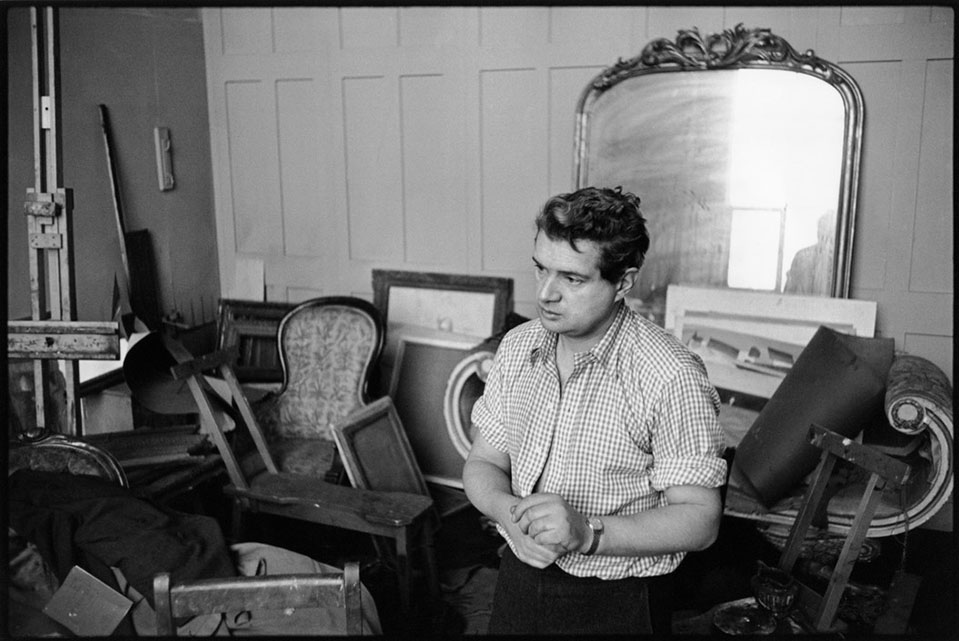 GB. London. 1952. British painter, Francis BACON.