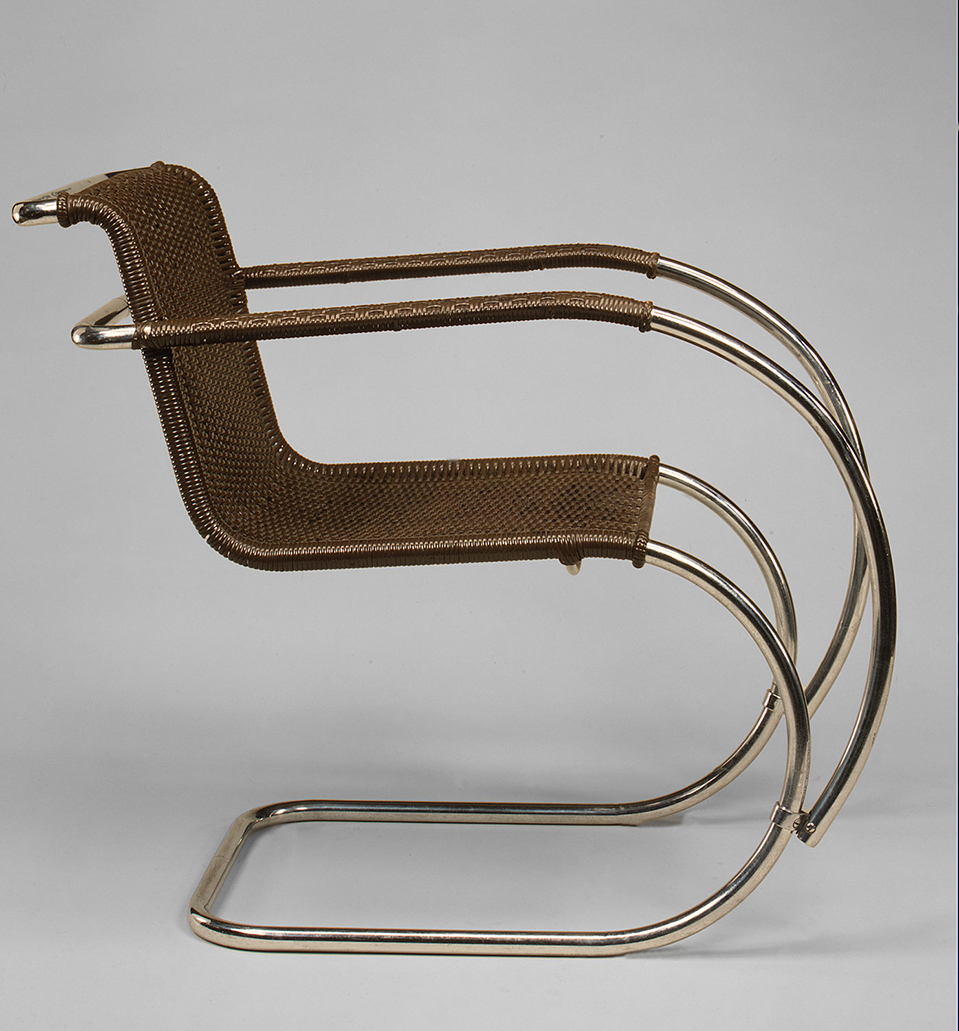 Working Title/Artist: 1927, Ludwig Mies van der Rohe: "MR" Armchair Department: Modern Art Culture/Period/Location:  HB/TOA Date Code:  Working Date:  scanned for collections