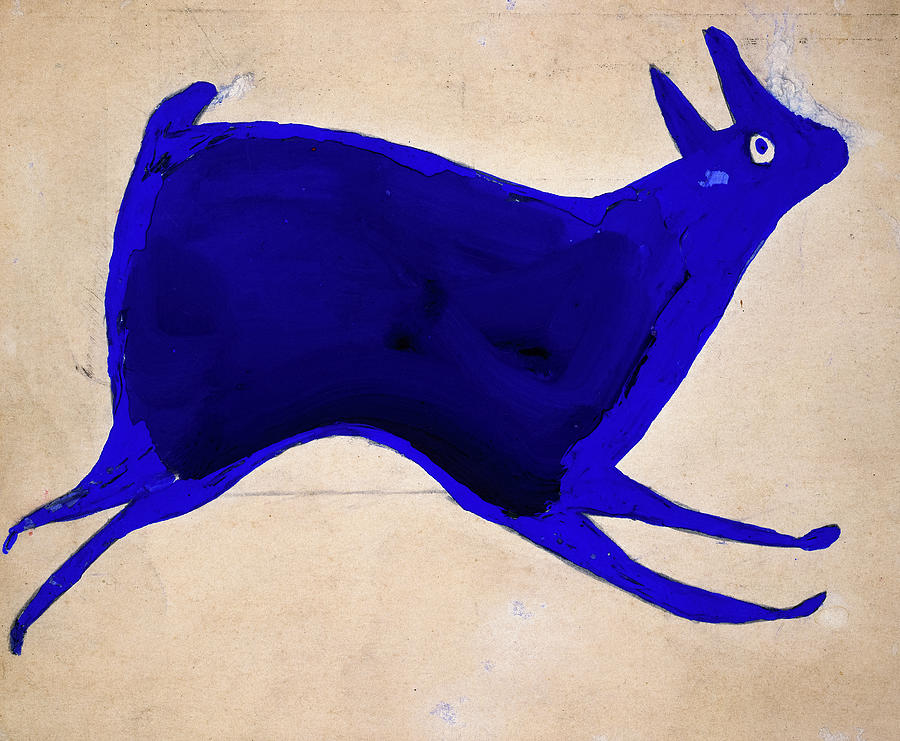 blue-rabbit-running-bill-traylor